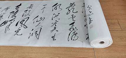 河南美术家协会会员  王宏志  毛泽东长卷