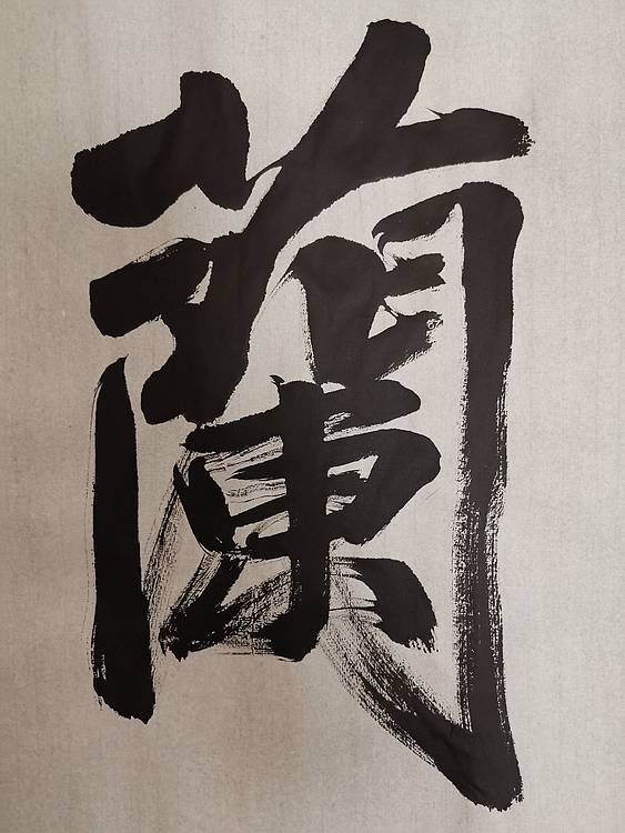 张成生  军旅书法家  大校书法行书精品