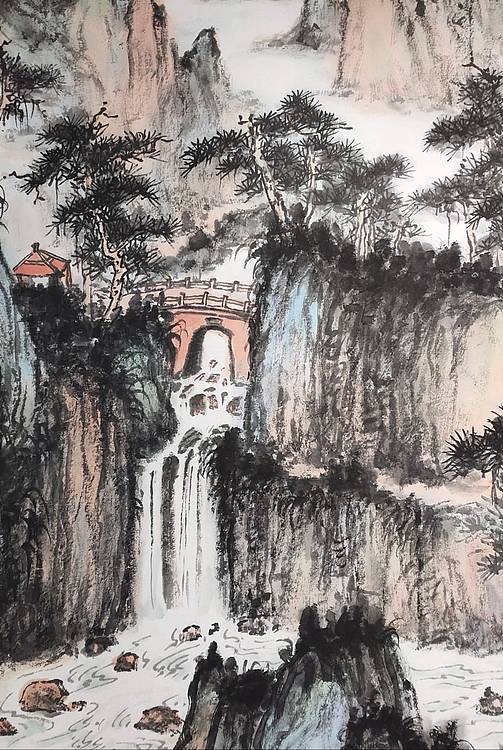 山静水自流