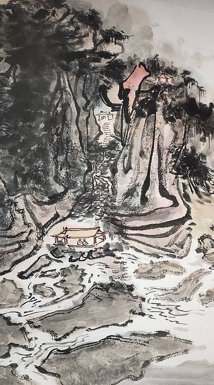 青山不墨千秋画