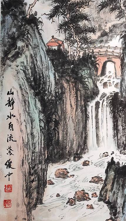 山静水自流