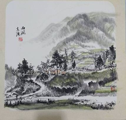 雨润东湾     梁玺写生精品