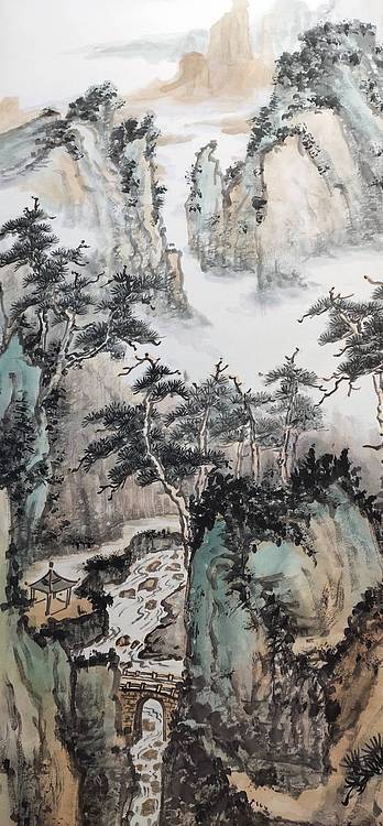 烟岚深处清凉界