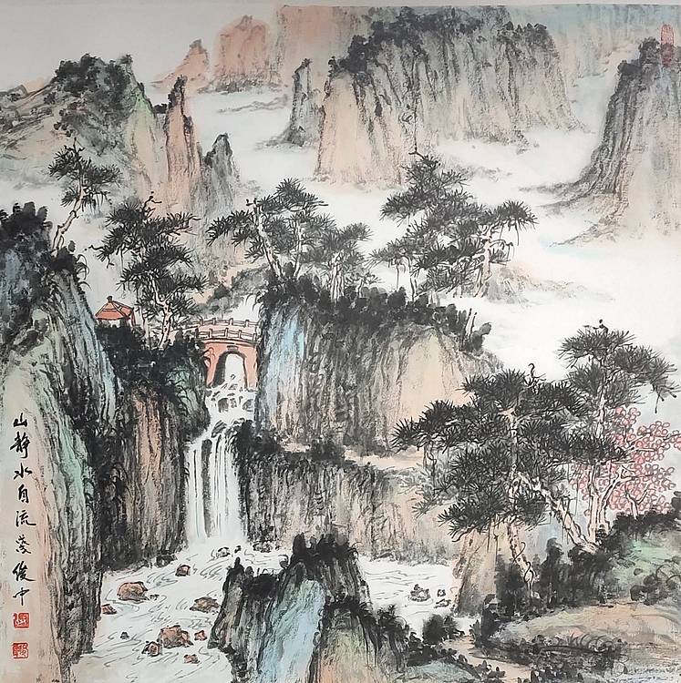 山静水自流