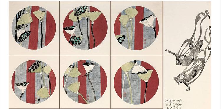 《雨天曼陀罗花》——此件作品为国展作品，（工笔）