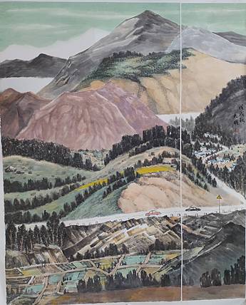 中国美术家协会会员  朱大明 展览精品