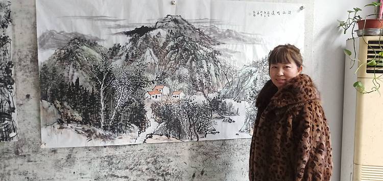 中国美术家协会会员  张桂兰 大八尺 展览精品
