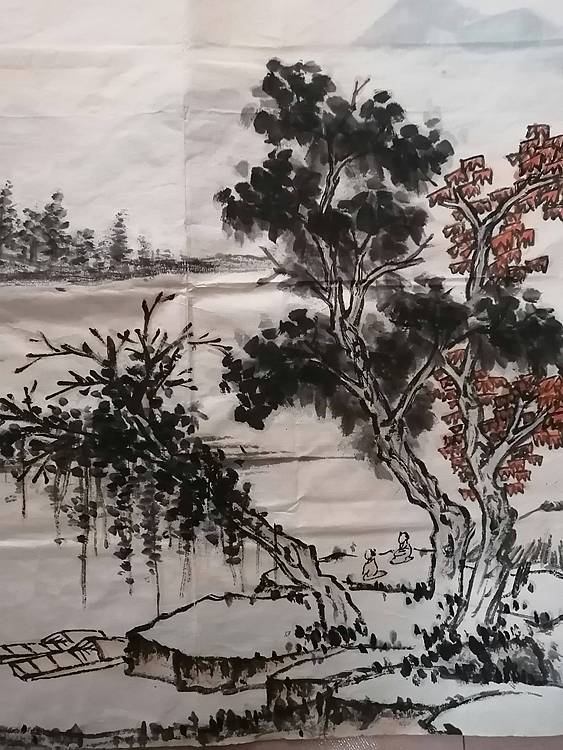 省美协宋要胜仿古山水