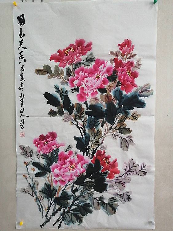 省美协会员宋要胜国色天香