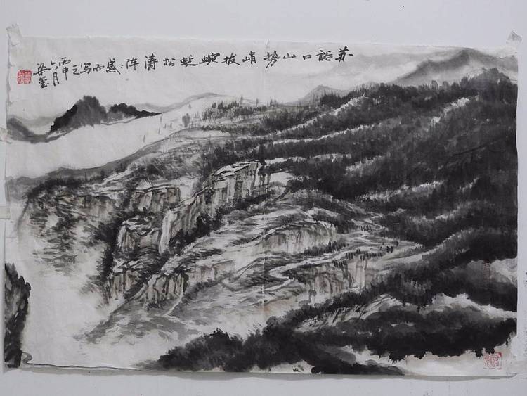 贺兰之晨    梁玺写生精品