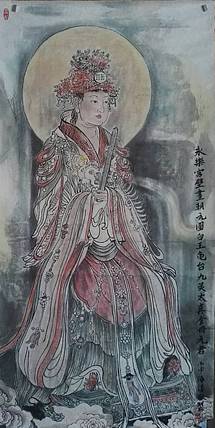 李海滨国画作品 «永乐宫壁画»