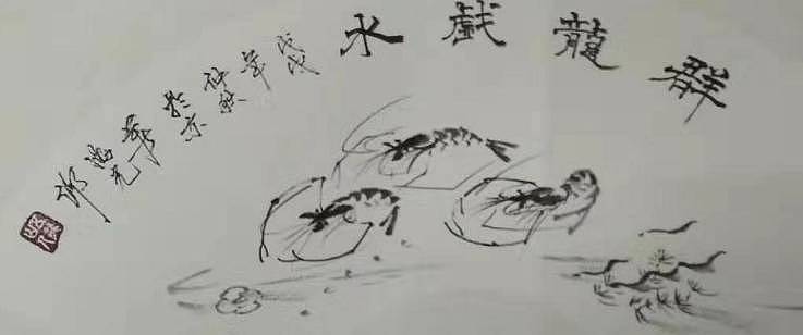 辽宁美协会员  张鸿光  群龙戏水