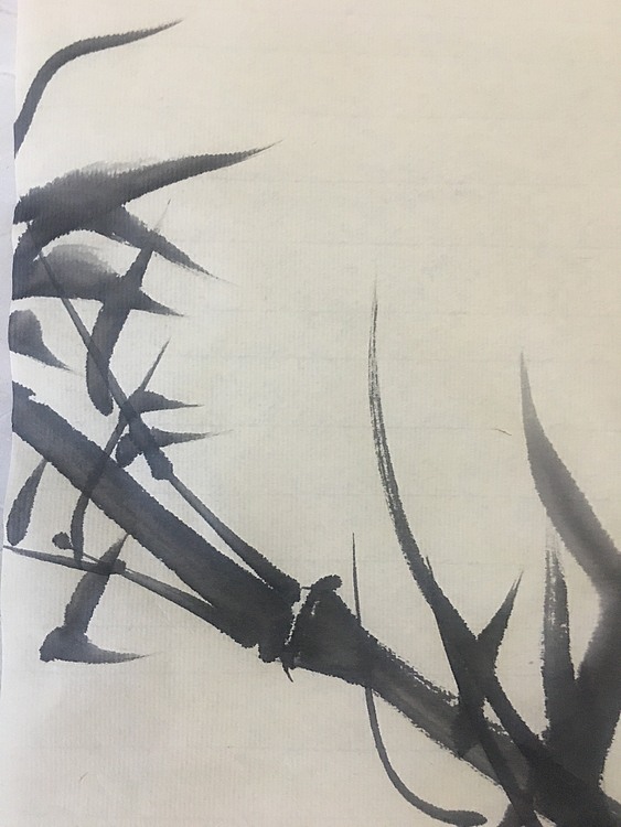 国家一级美术师刘亚东美协会员刘亚东墨竹7