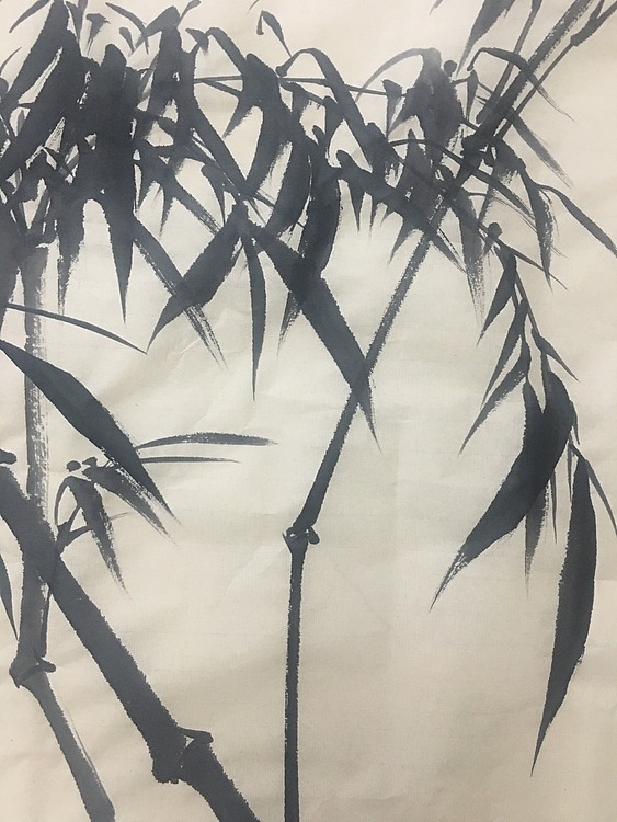 国家一级美术师刘亚东美协会员刘亚东，墨竹图一