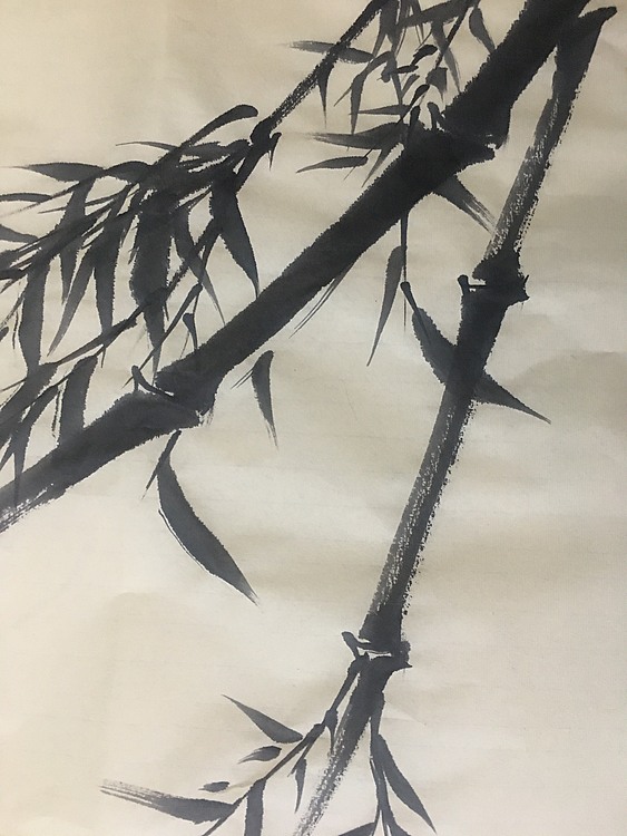 国家一级美术师刘亚东美协会员刘亚东，墨竹6