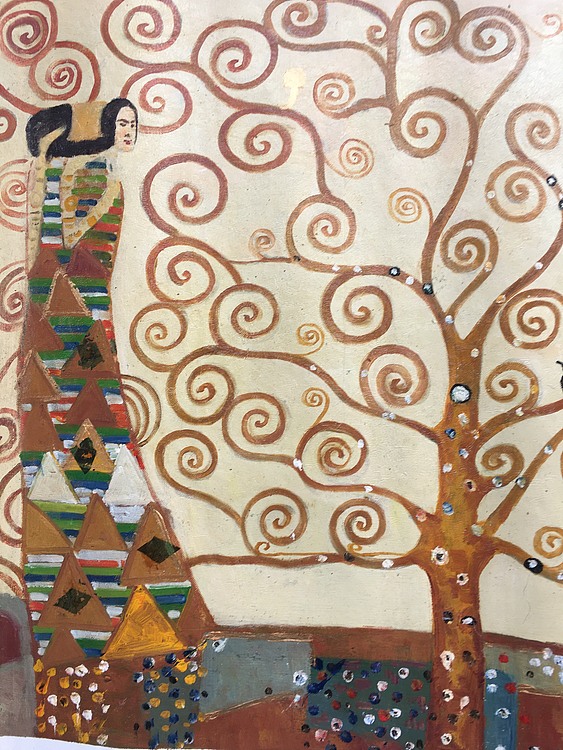 张嘉應手绘油画作品巜长生树》55