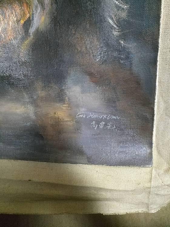 高建先油画，高原情