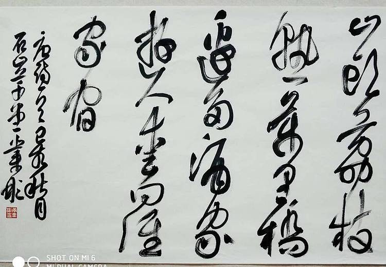 中书协会员国家艺术基金书法创作人才张籍成都曲