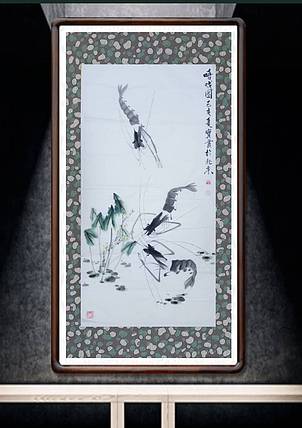 中国老年书画研究会会员 张宝霞 嘻戏图