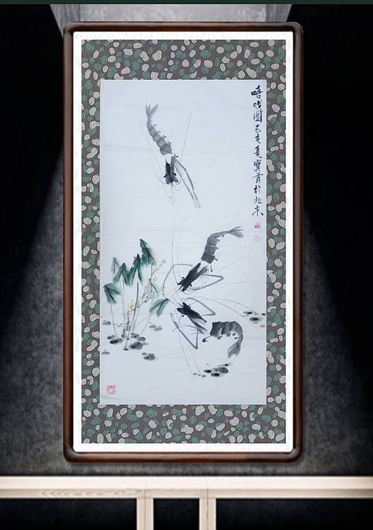 中国老年书画研究会会员 张宝霞 嘻戏图