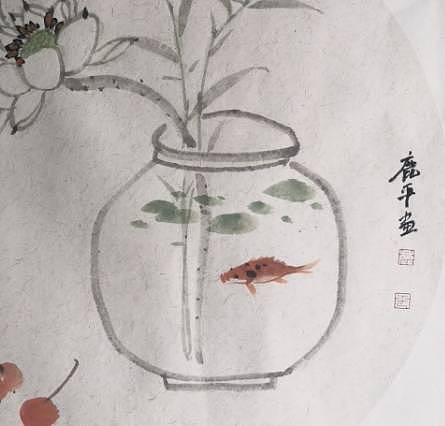 河南省美协 路俊杰 花鸟