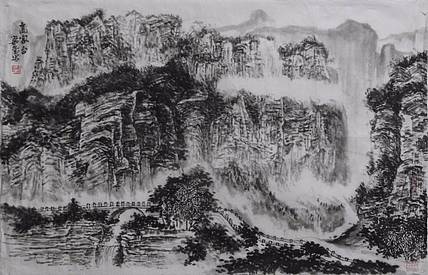 高家台    梁玺太行写生精品