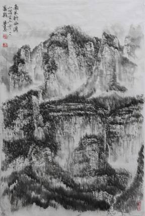 南太行西湾     梁玺写生精品