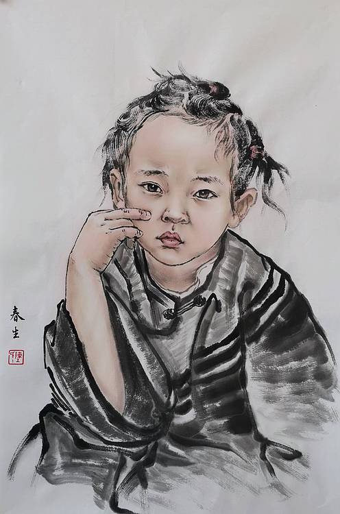 辽宁工笔画学会会员陈春生