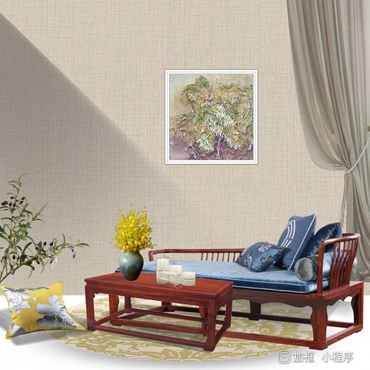 山东省当代工笔画院画家韩蕊多子多福图