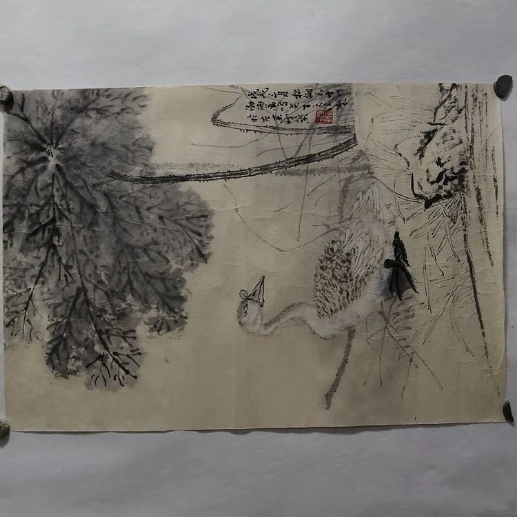 京师青年书画院副院长 陈玉平 花鸟作品
