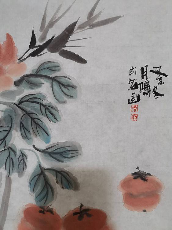 花鸟 中国美协会员赤峰市美协副主席傅向宏