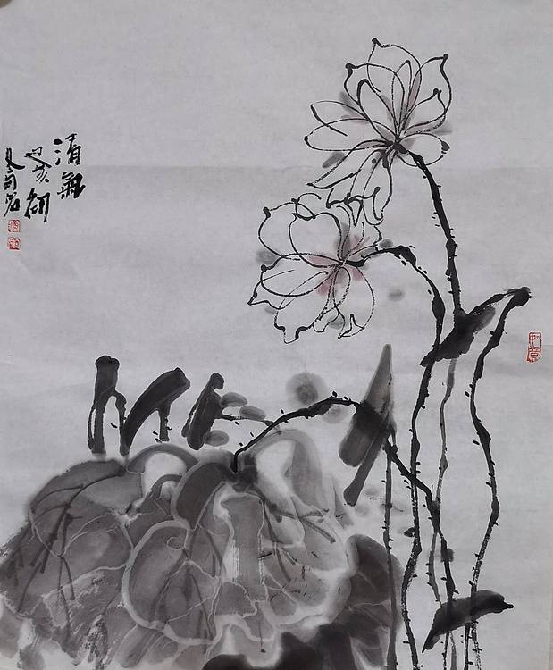 清气 中国美协会员赤峰市美协副主席傅向宏
