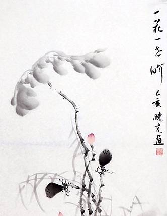 画家 马晓光 一花一世界
