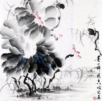 画家 马晓光 墨舞花香