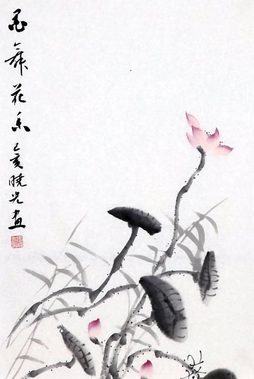 画家 马晓光 飞舞花香