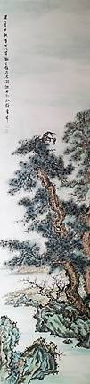 《松梅图》郭晋芬