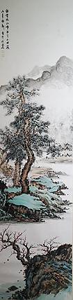 《松梅图》郭晋芬