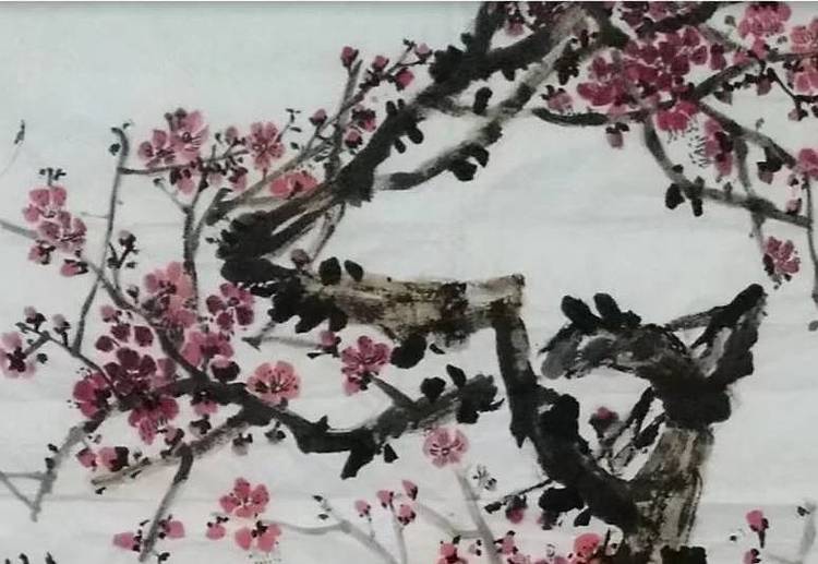 画家自销  铁骨铮铮