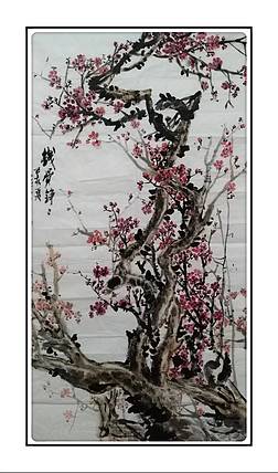 画家自销  铁骨铮铮