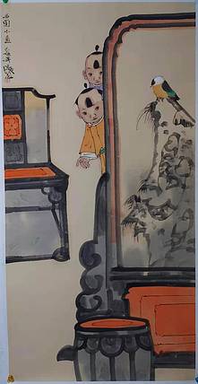 中国美协会员 金增友 精品