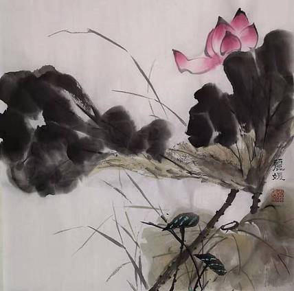 中国老年书画家协会会员  王丽媛