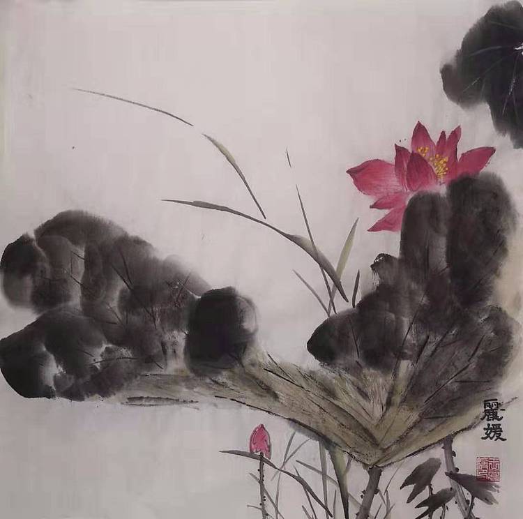 中国老年书画家协会会员  王丽媛