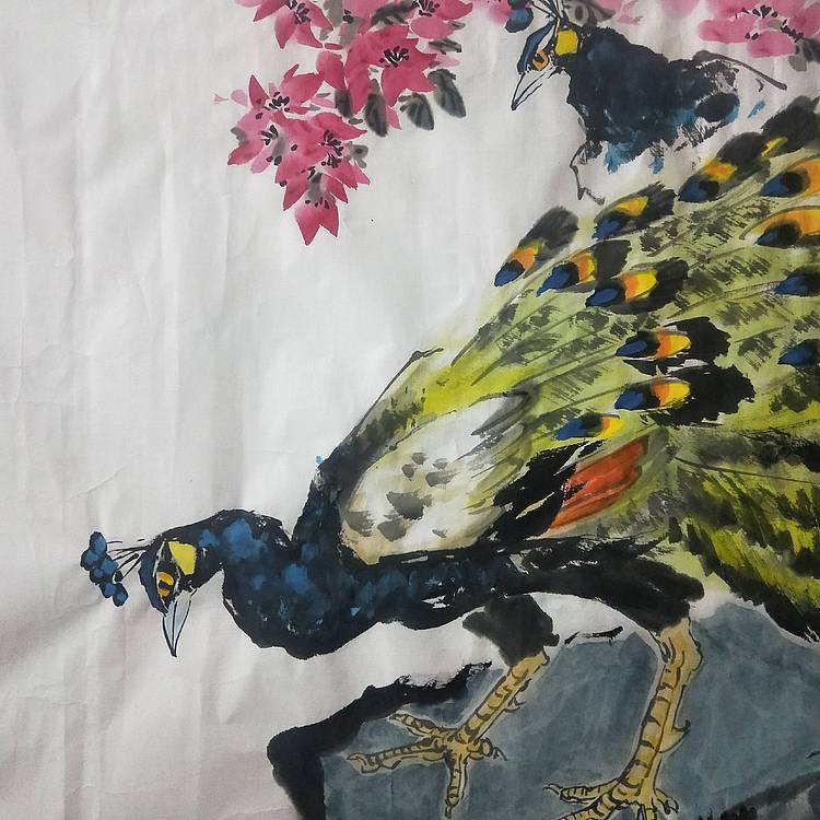 省美协孙辉作品锦绣前程
