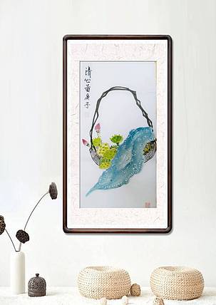 中国老年书画研究会会员 张宝霞 清心图