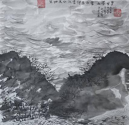 梦里墨山