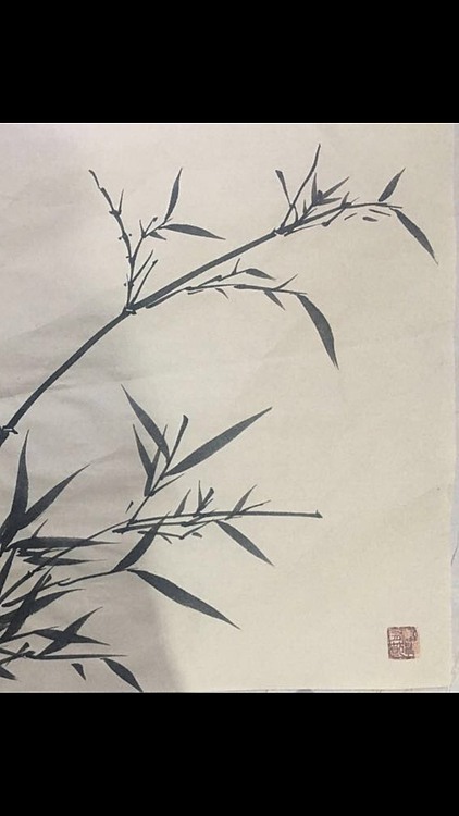 国家一级美术师刘亚东美协会员刘亚东竹韵