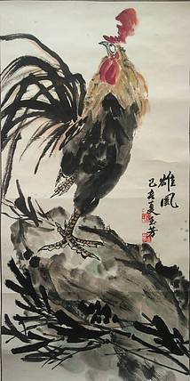 楹联艺术家协会会员陈玉芳 (裱好)