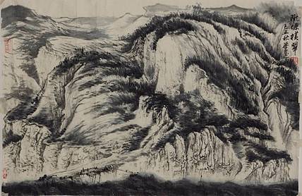 陇原横翠      梁玺写生精品
