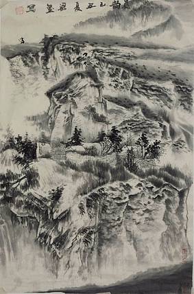 晨韵     梁玺写生精品