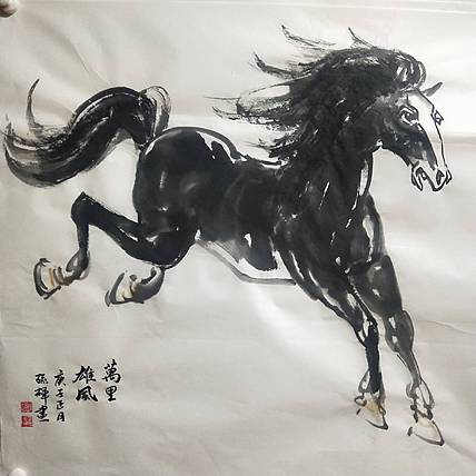 美协会员 硕士 孙辉写意